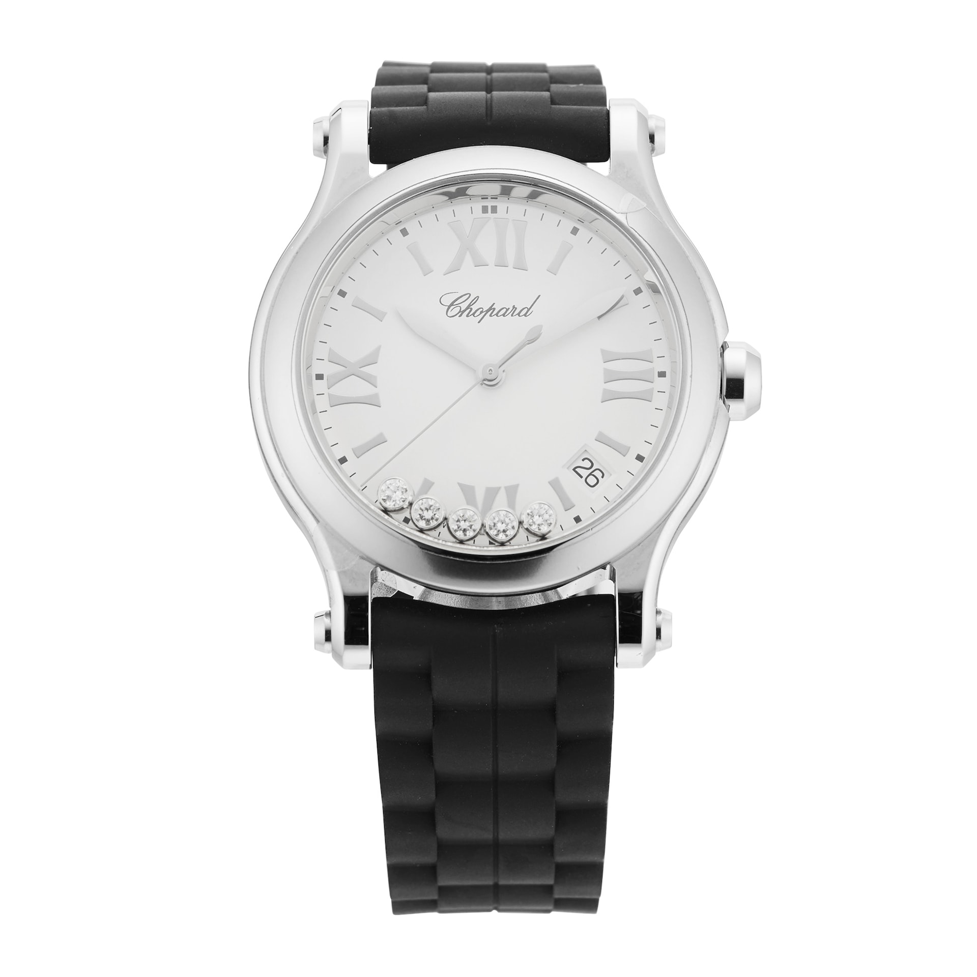 Pre-Owned Chopard Chopard Happy Sport 36MM Stainless Steel