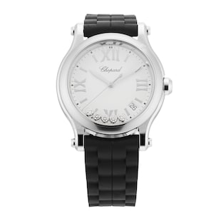Pre-Owned Chopard Chopard Happy Sport 36MM Stainless Steel