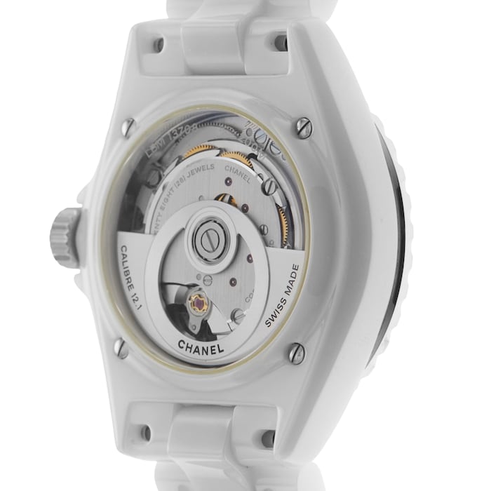 Pre-Owned Chanel J12 38mm Stainless Steel and Ceramic