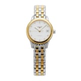 Pre-Owned Longines Flagship 26mm Stainless Steel and Yellow Gold PVD