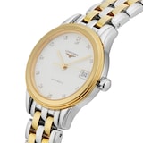Pre-Owned Longines Flagship 26mm Stainless Steel and Yellow Gold PVD