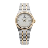 Pre-Owned Tudor Royal 28mm Stainless Steel and Yellow Gold
