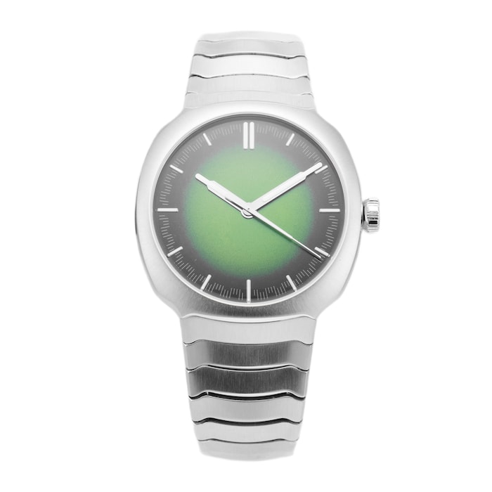 Pre-Owned H. Moser
Cie Streamliner Centre Second Matrix Green 40mm Stainless Steel