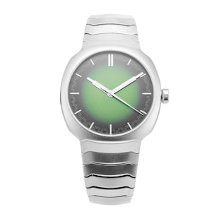 Pre-Owned H. Moser & Cie Streamliner Centre Second Matrix Green 40mm Stainless Steel