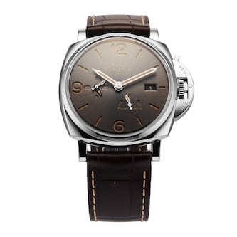 Pre-Owned Panerai Luminor Due 3 Days GMT 45mm Stainless Steel