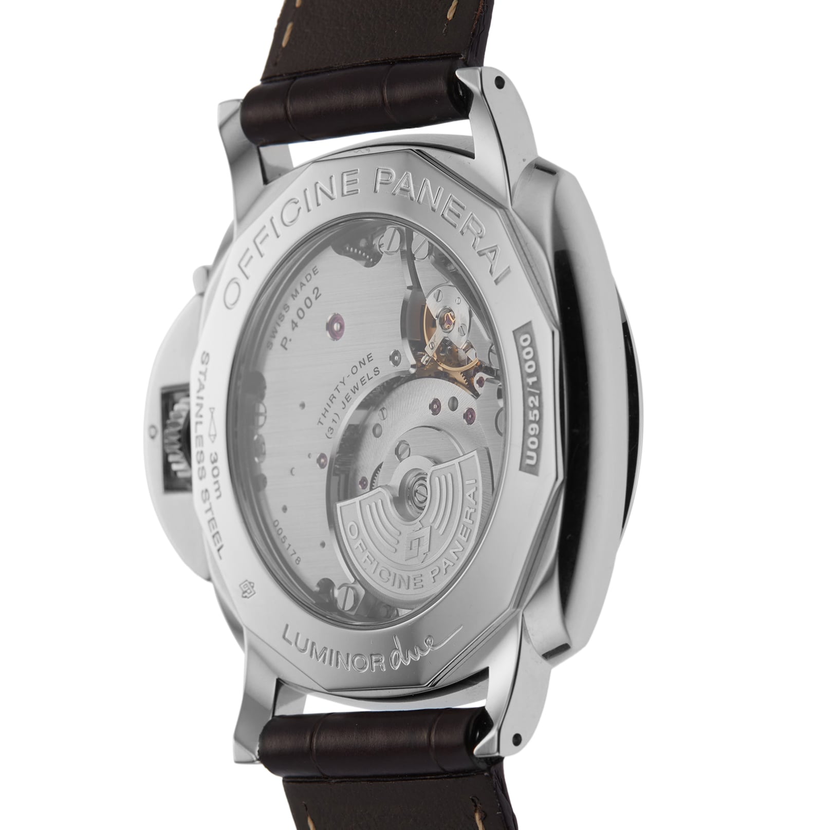 Pre-Owned Panerai Luminor Due 3 Days GMT 45mm Stainless Steel Pre-Owned Panerai Luminor Due 3 Days GMT 45mm Stainless Steel
