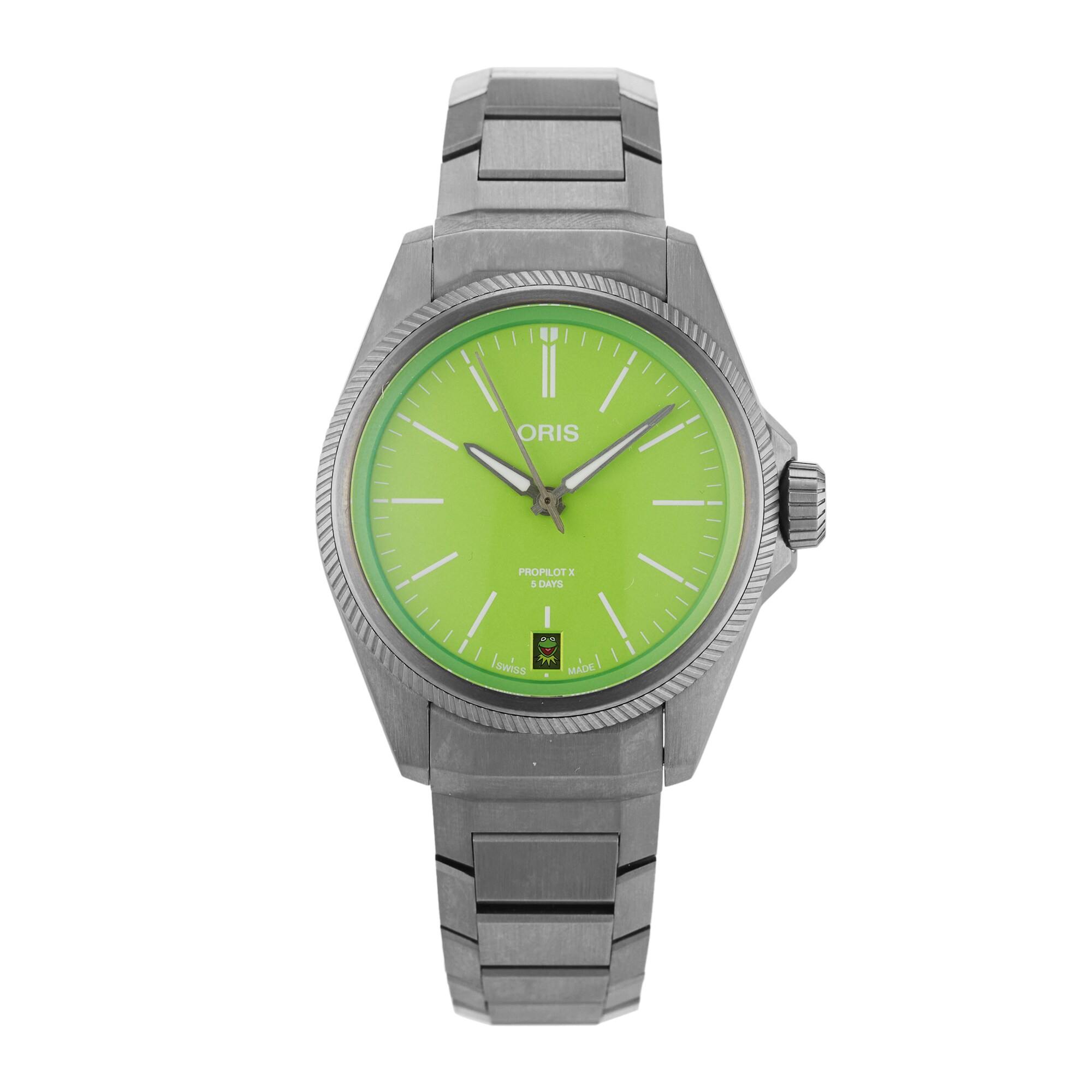 ProPilot X Kermit Edition 39mm Titanium 01 400 7778 7157-Set