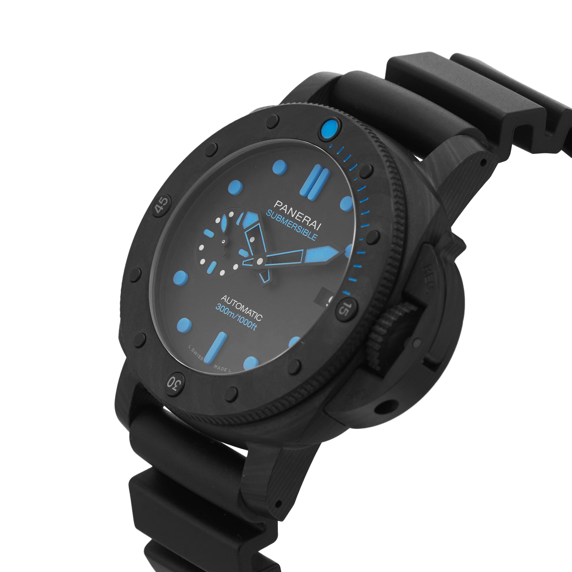 Pre-Owned Panerai Submersible 42mm Carbon Fibre