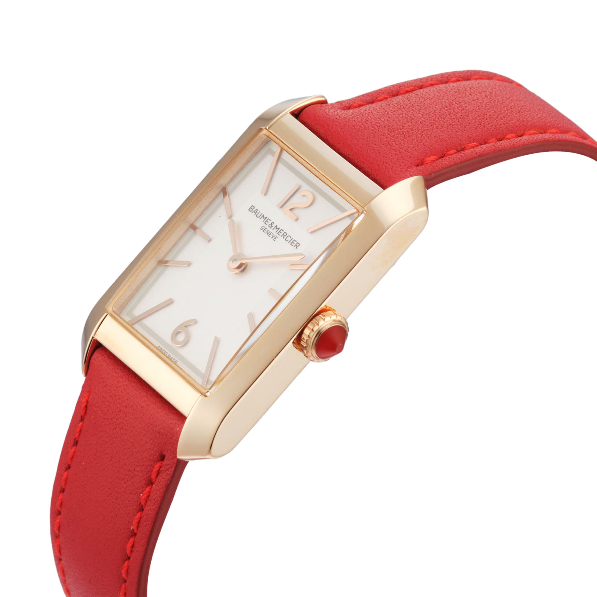 Pre-Owned Baume & Mercier Hampton Classique 10628 35mm x 22mm Rose Gold Pre-Owned Baume & Mercier Hampton Classique 10628 35mm x 22mm Rose Gold