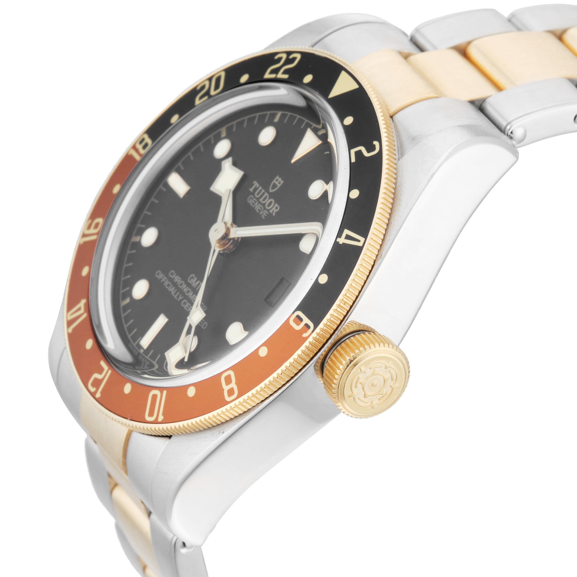 Pre-Owned Tudor Black Bay GMT S&G 41mm Stainless Steel and Yellow Gold Pre-Owned Tudor Black Bay GMT S&G 41mm Stainless Steel and Yellow Gold