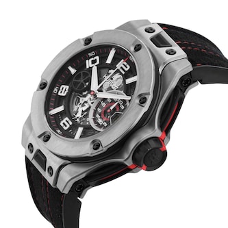 Pre-Owned Hublot Big Bang Unico Ferrari Limited Edition 0699/1000 45mm Titanium 402.NX.0123.WR