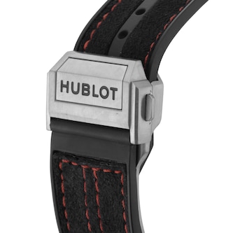 Pre-Owned Hublot Big Bang Unico Ferrari Limited Edition 0699/1000 45mm Titanium Pre-Owned Hublot Big Bang Unico Ferrari Limited Edition 0699/1000 45mm Titanium