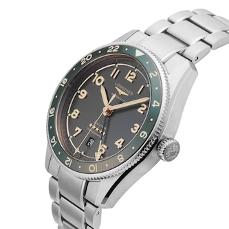 Pre-Owned Longines Spirit Zulu Time 42mm Stainless Steel