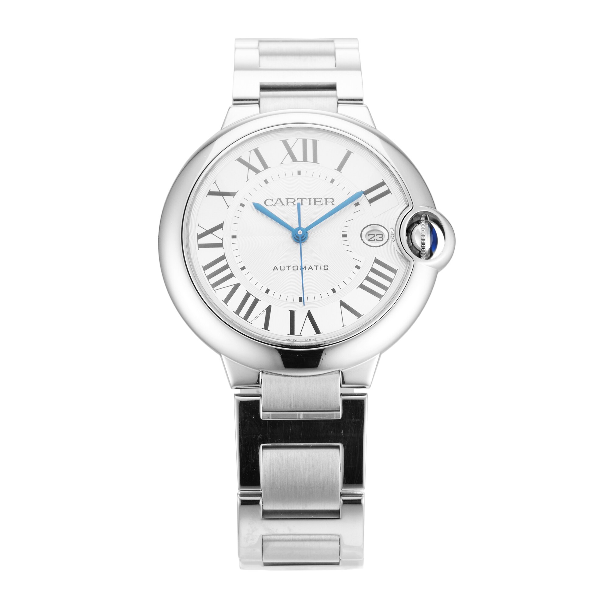 Pre-Owned Cartier Ballon Bleu De 39.9mm Stainless Steel WSBB0040 Pre-Owned Cartier Ballon Bleu De 39.9mm Stainless Steel WSBB0040