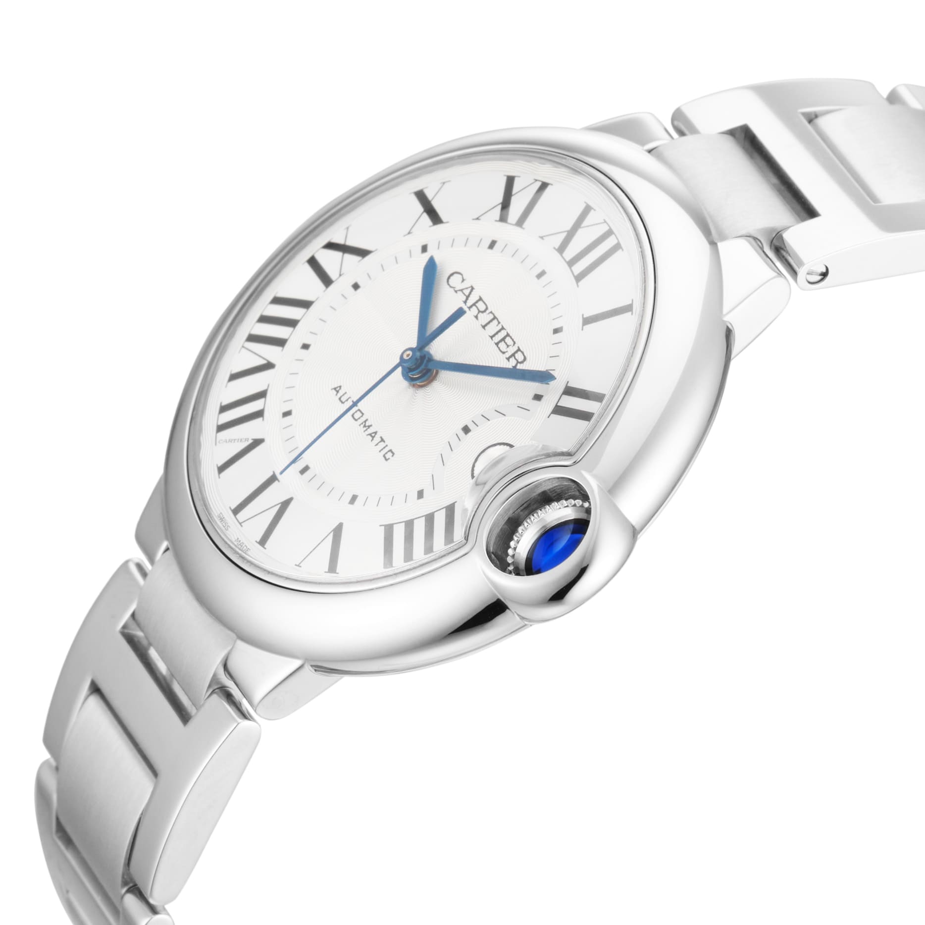 Pre-Owned Cartier Ballon Bleu De 39.9mm Stainless Steel WSBB0040 Pre-Owned Cartier Ballon Bleu De 39.9mm Stainless Steel WSBB0040