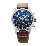 Pre-Owned IWC Pilot Watch Chronograph Edition Le Petit Prince 43mm Stainless Steel