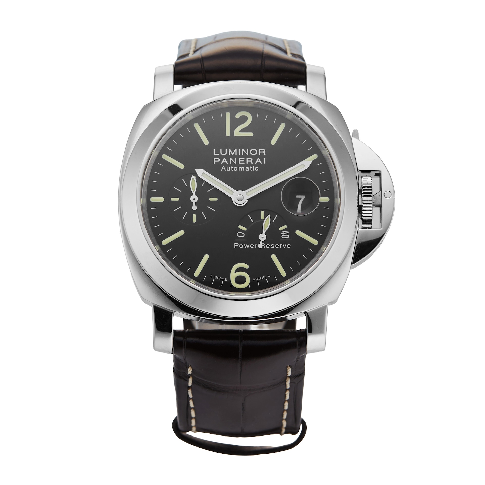 Pre-Owned Panerai Luminor Power Reserve 44mm Stainless Steel Pre-Owned Panerai Luminor Power Reserve 44mm Stainless Steel
