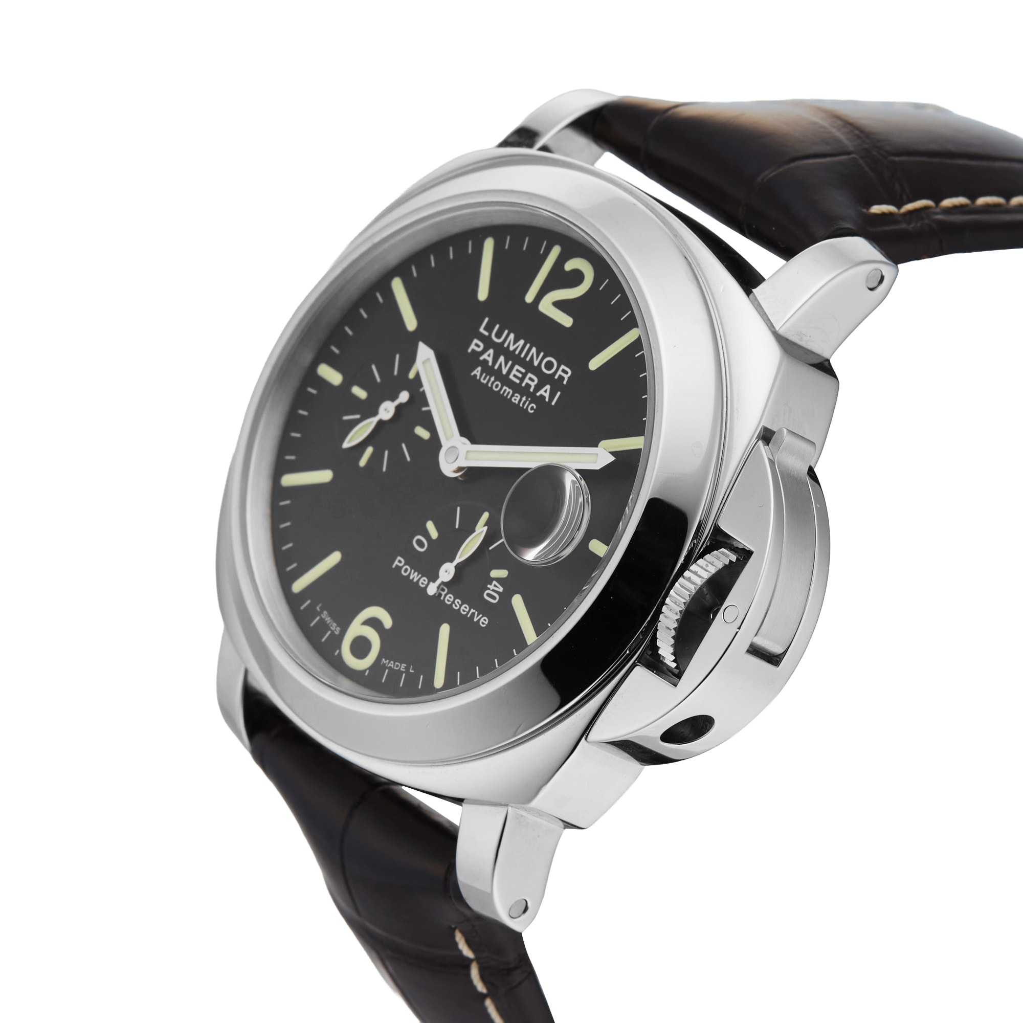 Pre-Owned Panerai Luminor Power Reserve 44mm Stainless Steel Pre-Owned Panerai Luminor Power Reserve 44mm Stainless Steel