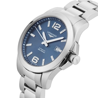 Pre-Owned Longines Conquest 41mm Stainless Steel Pre-Owned Longines Conquest 41mm Stainless Steel