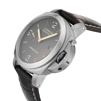 Pre-Owned Panerai Pre-Owned Panerai Luminor 1950 Marina 3 Days 44mm Stainless Steel  PAM00351