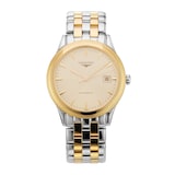 Pre-Owned Longines Flagship Classic 38.5mm Stainless Steel and Yellow PVD