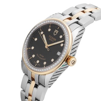 Pre-Owned Tudor Glamour 36mm Stainless Steel and Yellow Gold Pre-Owned Tudor Glamour 36mm Stainless Steel and Yellow Gold