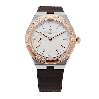 Pre-Owned Vacheron Constantin Overseas 37mm Stainless Steel and Rose Gold Pre-Owned Vacheron Constantin Overseas 37mm Stainless Steel and Rose Gold