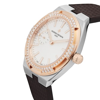 Pre-Owned Vacheron Constantin Overseas 37mm Stainless Steel and Rose Gold Pre-Owned Vacheron Constantin Overseas 37mm Stainless Steel and Rose Gold