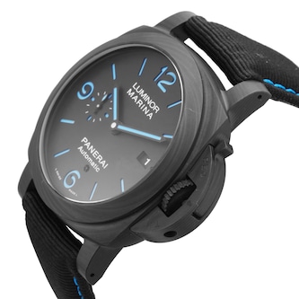 Pre-Owned Panerai Luminor Marina Automatic 44mm Carbotech Pre-Owned Panerai Luminor Marina Automatic 44mm Carbotech