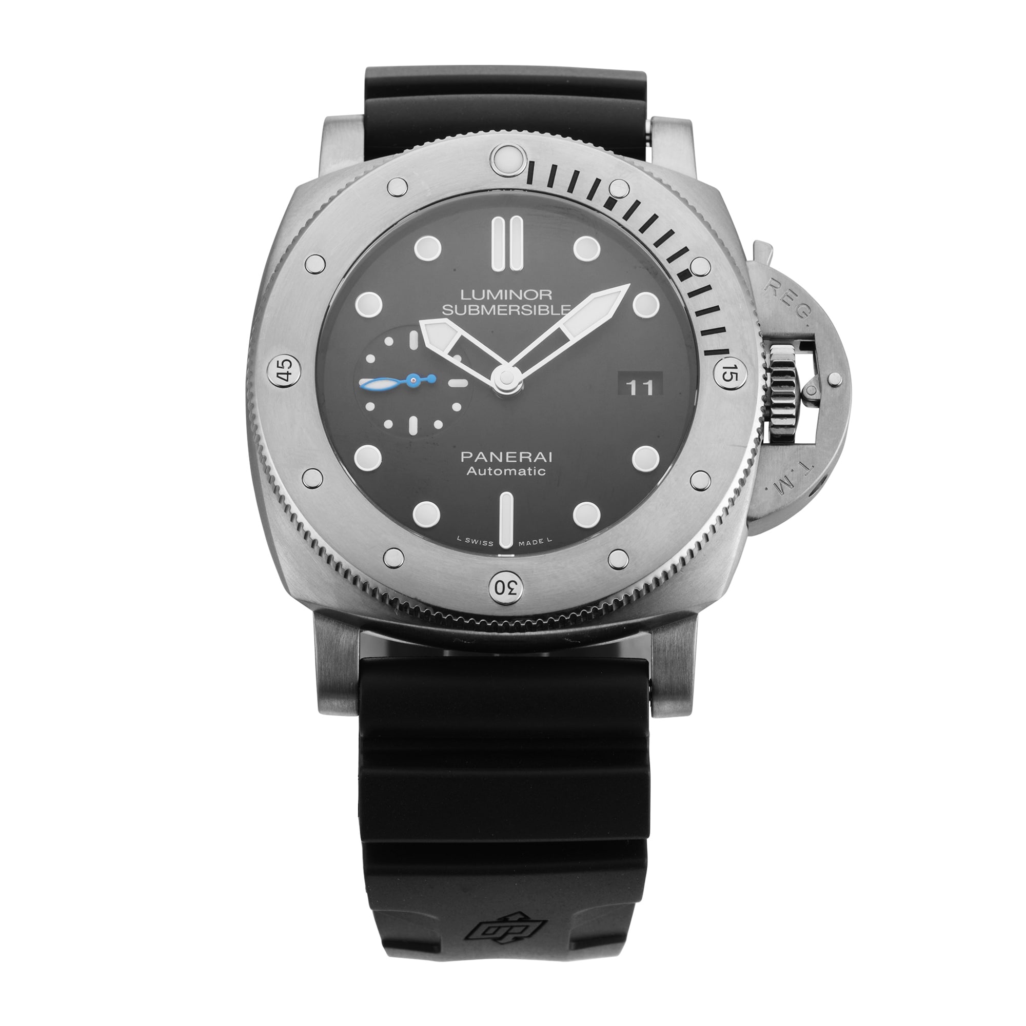Pre-Owned Panerai Luminor Submersible 1950 3 Days 47mm Titanium Pre-Owned Panerai Luminor Submersible 1950 3 Days 47mm Titanium