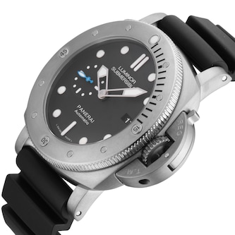 Pre-Owned Panerai Luminor Submersible 1950 3 Days 47mm Titanium