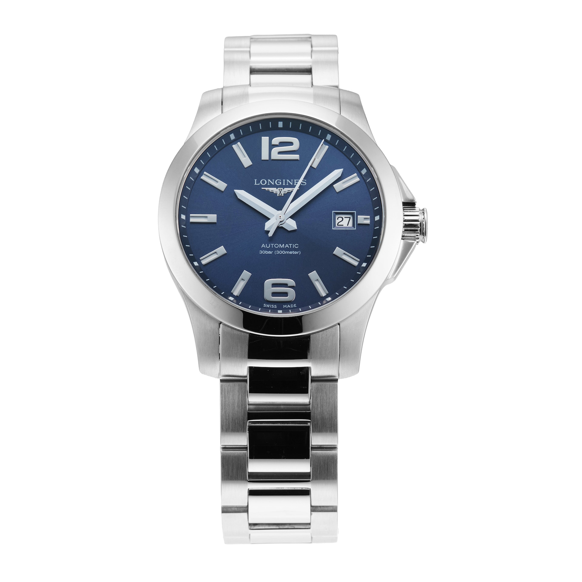 Pre-Owned Longines Conquest 39mm Stainless Steel