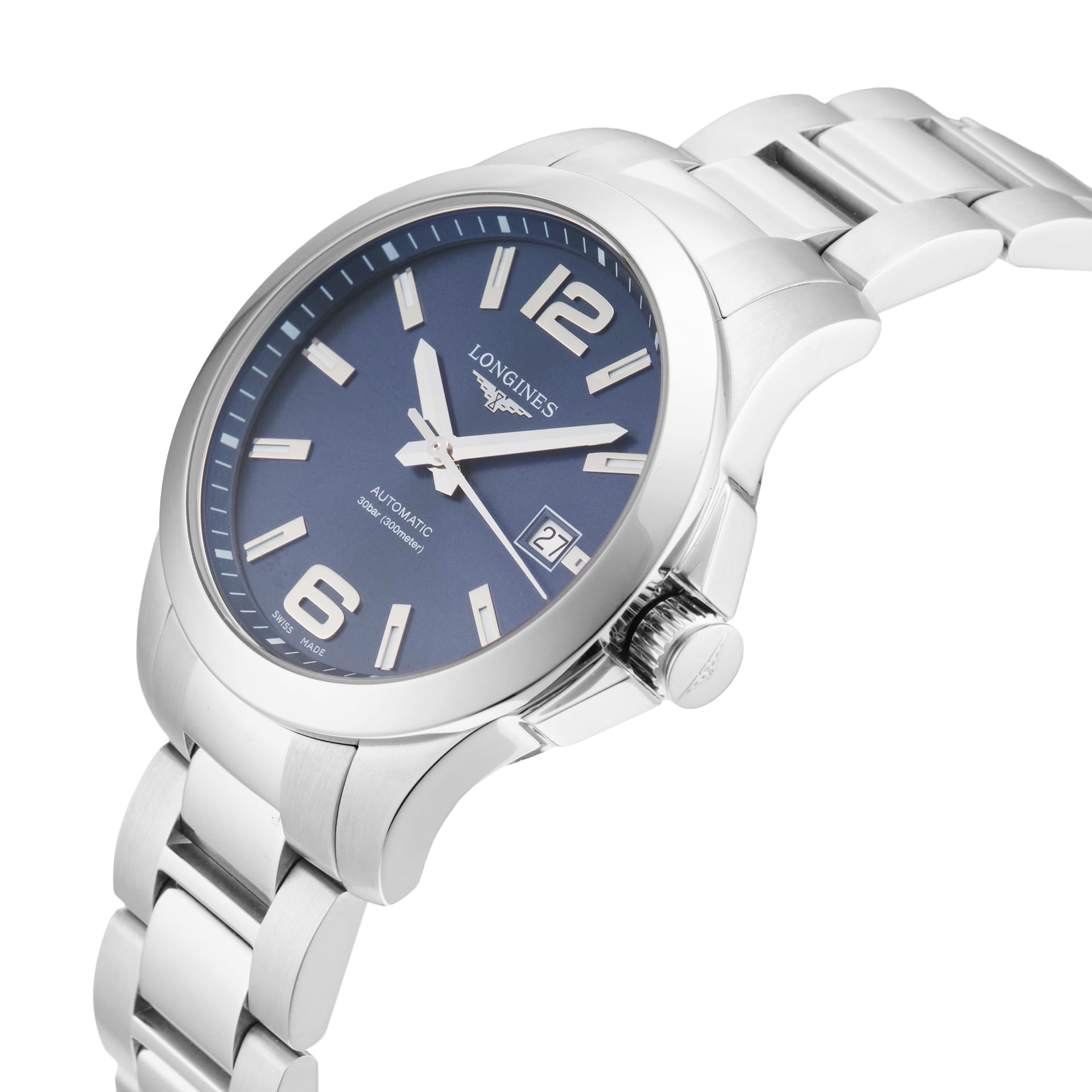 Pre-Owned Longines Conquest 39mm Stainless Steel