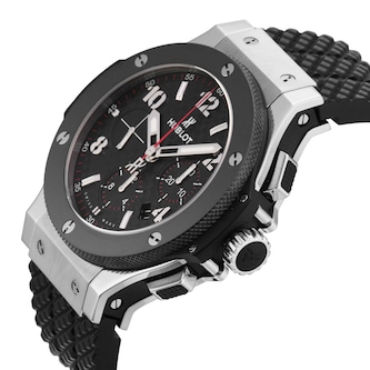 Pre-Owned Hublot Big Bang Original Steel Ceramic 44mm Stainless Steel Pre-Owned Hublot Big Bang Original Steel Ceramic 44mm Stainless Steel