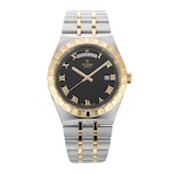 Pre-Owned Tudor Royal 41mm Stainless Steel and Yellow Gold