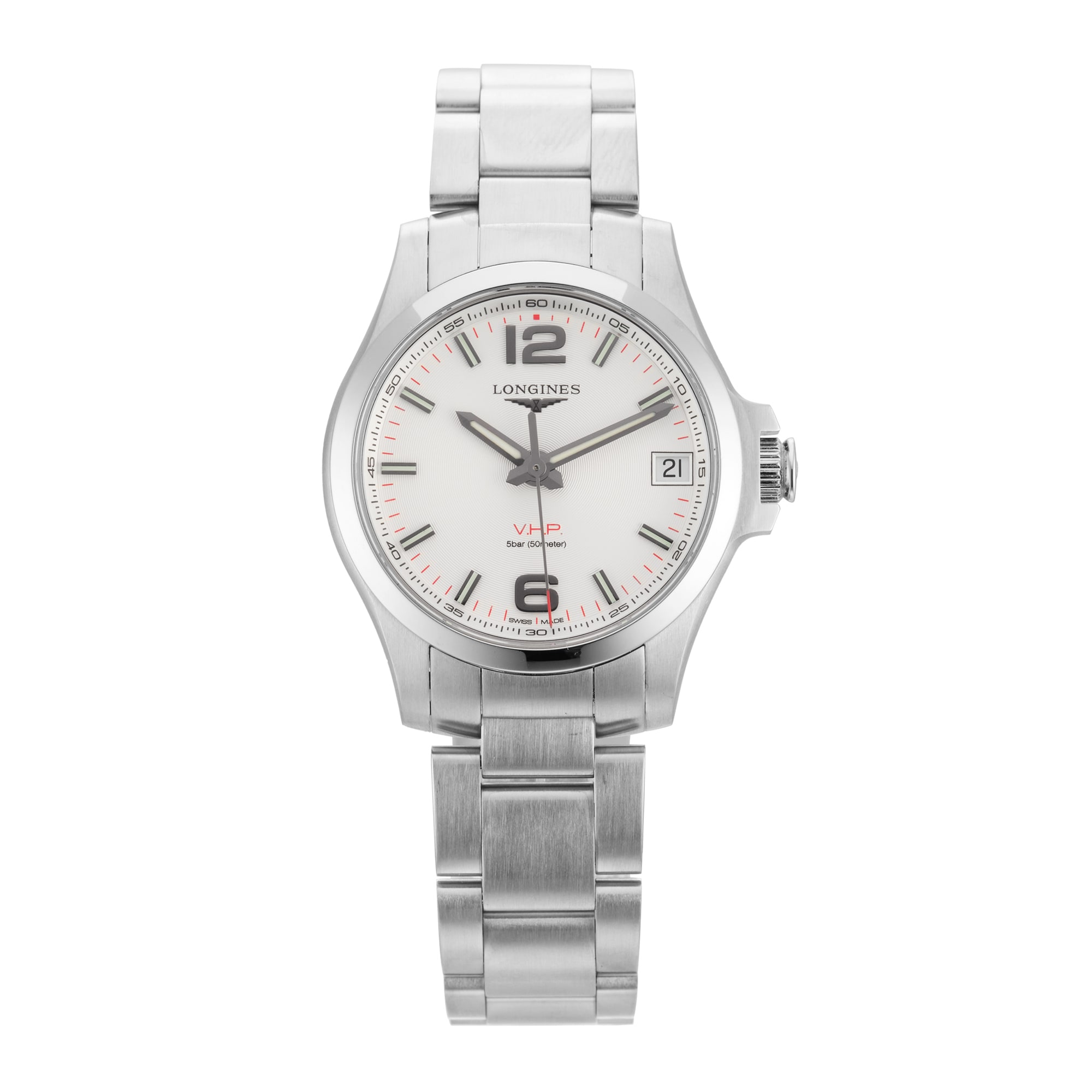 Pre-Owned Longines Conquest 36mm Stainless Steel Pre-Owned Longines Conquest 36mm Stainless Steel