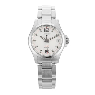 Pre-Owned Longines Conquest 36mm Stainless Steel Pre-Owned Longines Conquest 36mm Stainless Steel