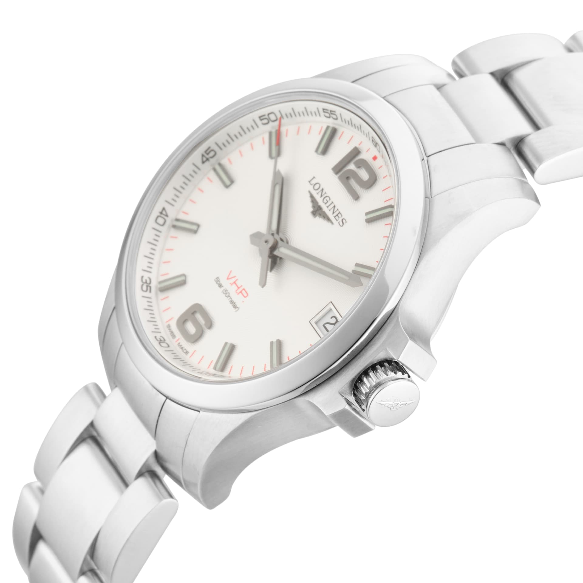 Pre-Owned Longines Conquest 36mm Stainless Steel Pre-Owned Longines Conquest 36mm Stainless Steel