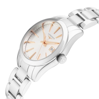 Pre-Owned Longines Conquest Classic 29.5mm Stainless Steel