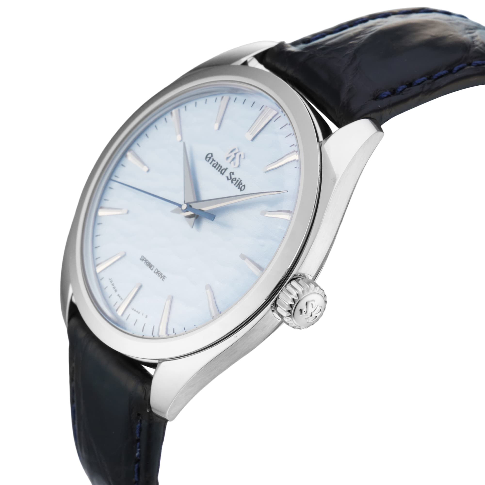 Pre-Owned Grand Seiko Elegance Collection Omiwatari 38.5mm Stainless Steel