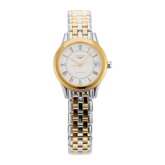 Pre-Owned Longines Flagship Classic 26mm Stainless Steel and Yellow Gold PVD Pre-Owned Longines Flagship Classic 26mm Stainless Steel and Yellow Gold PVD