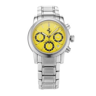 Pre-Owned Girard Perregaux Ferrari Chronograph 37mm Stainless Steel