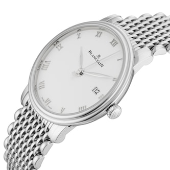 Pre-Owned Blancpain Villeret Ultraplate 38mm Stainless Steel Pre-Owned Blancpain Villeret Ultraplate 38mm Stainless Steel