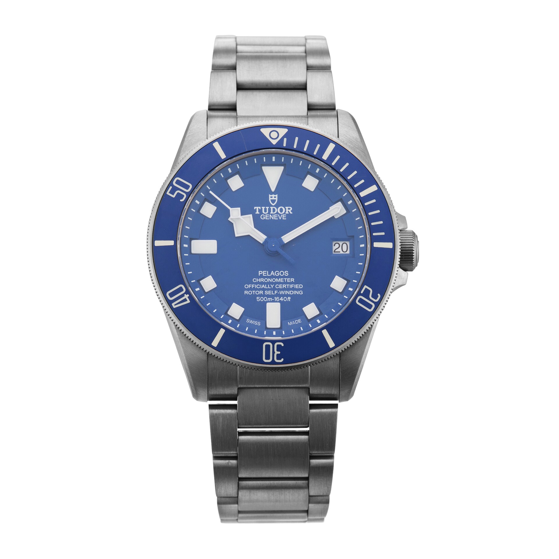 Pre-Owned Tudor Pelagos 42mm Titanium and Stainless Steel