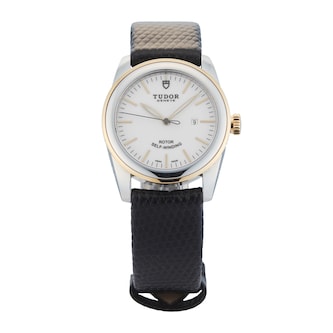 Pre-Owned Tudor Glamour Date 31mm Stainless Steel and Yellow Gold Pre-Owned Tudor Glamour Date 31mm Stainless Steel and Yellow Gold
