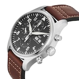 Pre-Owned IWC Pilots Watch Chronograph Edition Antoine De Saint Exupery 43mm Stainless Steel