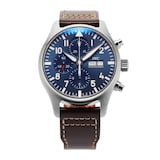 Pre-Owned IWC Pilot Watch Chronograph Edition Le Petit Prince 43mm Stainless Steel