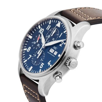 Pre-Owned IWC Pilot Watch Chronograph Edition Le Petit Prince 43MM Stainless Steel Pre-Owned IWC Pilot Watch Chronograph Edition Le Petit Prince 43MM Stainless Steel