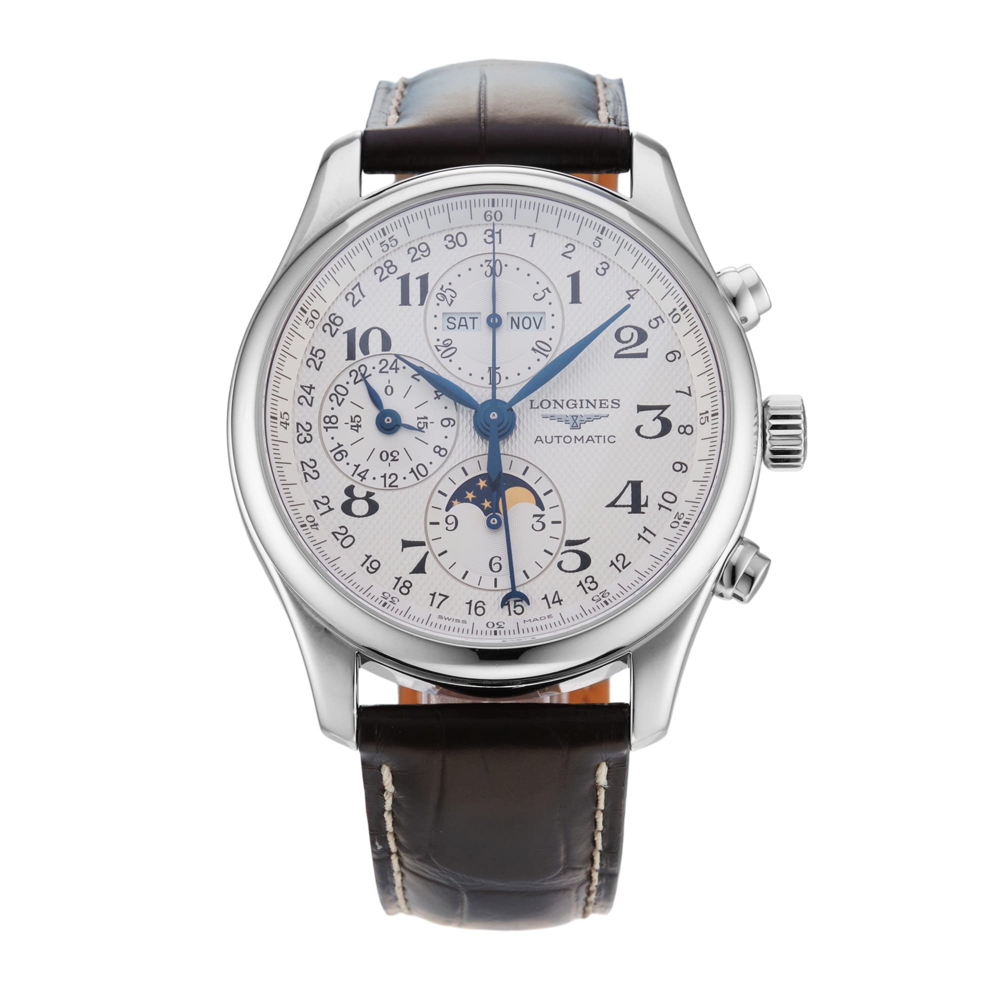 Master Collection Chrono Moonphase 42mm Stainless Steel