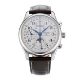 Pre-Owned Longines Master Collection Chrono Moonphase 42mm Stainless Steel